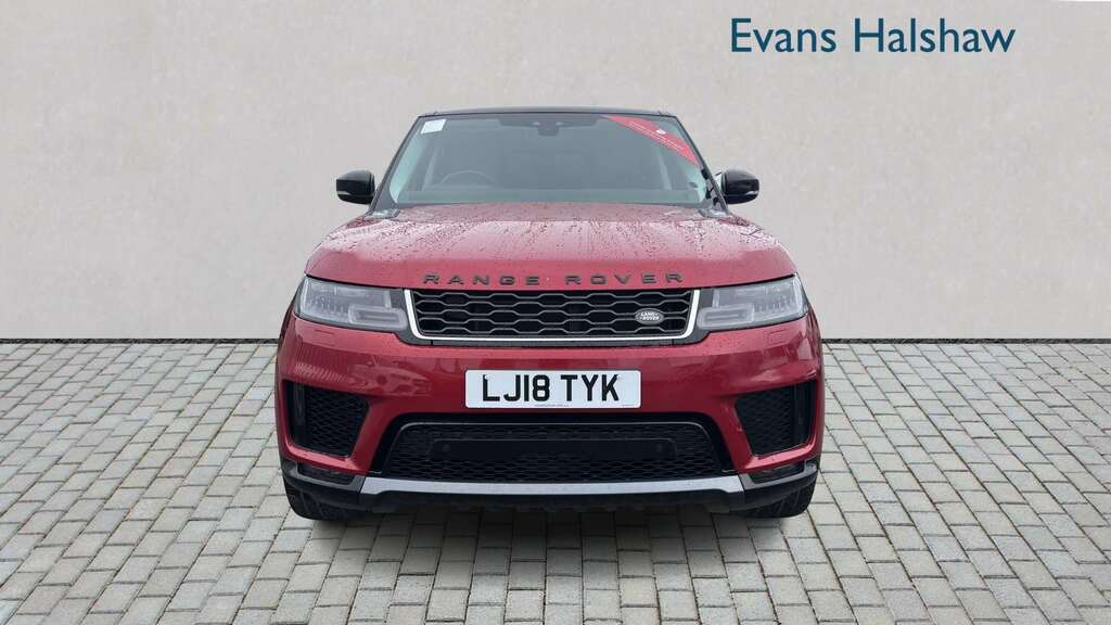 Land Rover Range Rover Sport 2.0 Sd4 Hse 2018 LJ18TYK Red #3