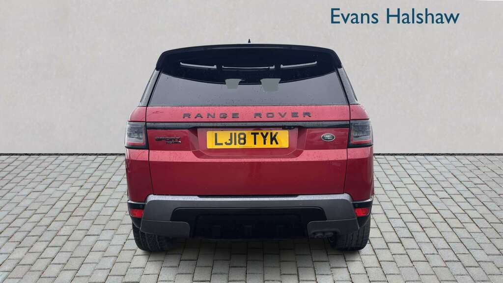 Land Rover Range Rover Sport 2.0 Sd4 Hse 2018 LJ18TYK Red #4