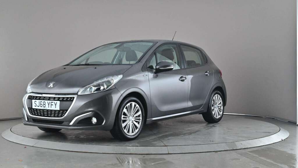 Peugeot 208 1.2 Puretech 82 Signature Start Stop 2018 SJ68YFY Grey #3