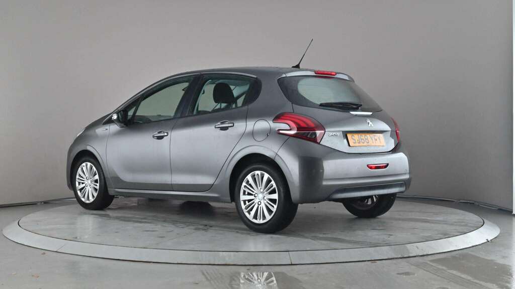 Peugeot 208 1.2 Puretech 82 Signature Start Stop 2018 SJ68YFY Grey #5