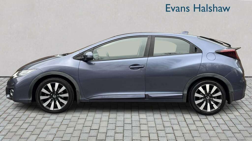 Honda Civic 1.8 I-vtec Se Plus Nav 2016 Blue #5