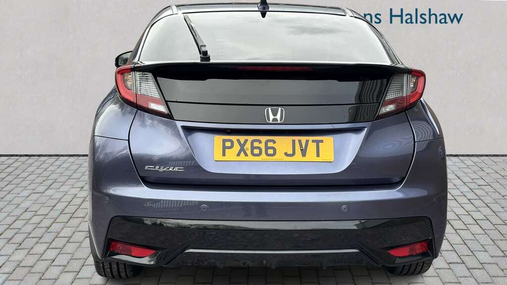 Honda Civic 1.8 I-vtec Se Plus Nav 2016 Blue #6