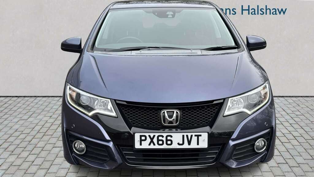 Honda Civic 1.8 I-vtec Se Plus Nav 2016 Blue #4