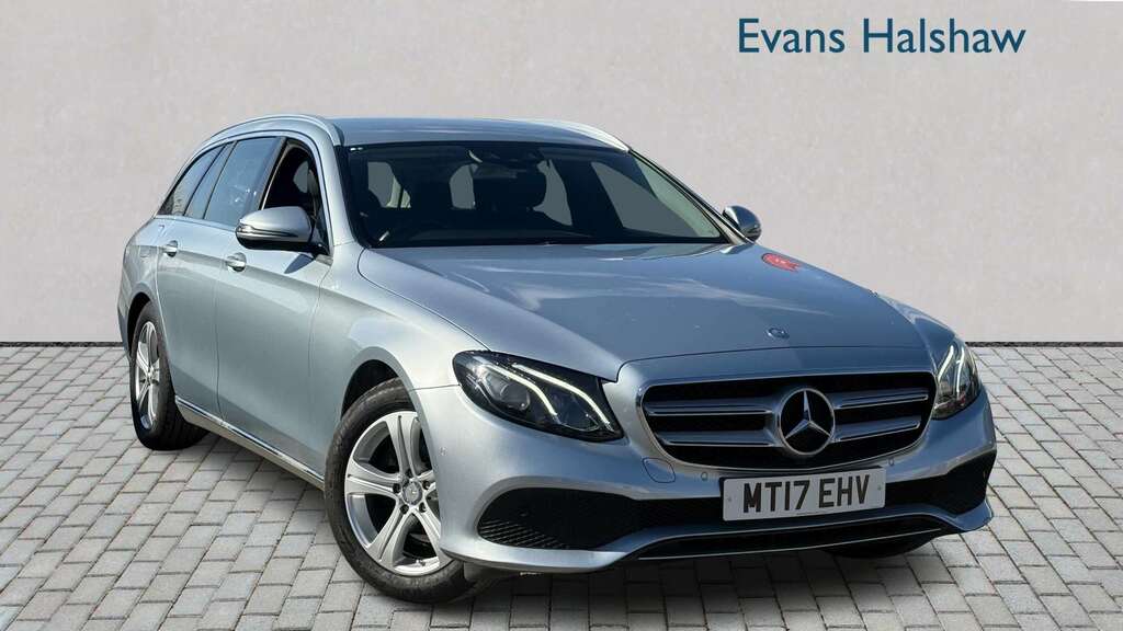 Mercedes-Benz E Class E220d Se 9G-tronic 2017 Silver