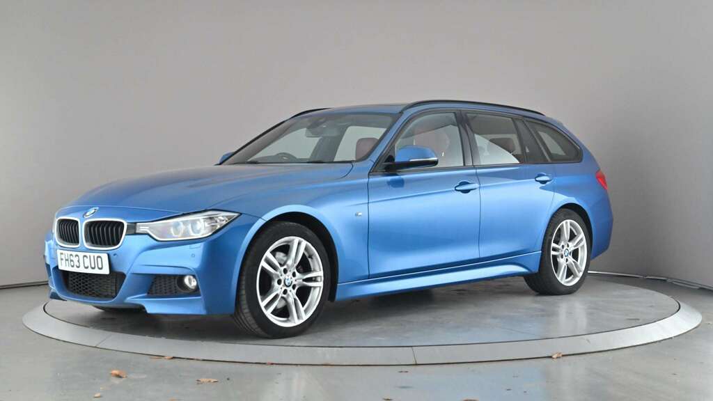 BMW 3 Series 330D Xdrive M Sport Step 2014 FH63CUO Blue #3