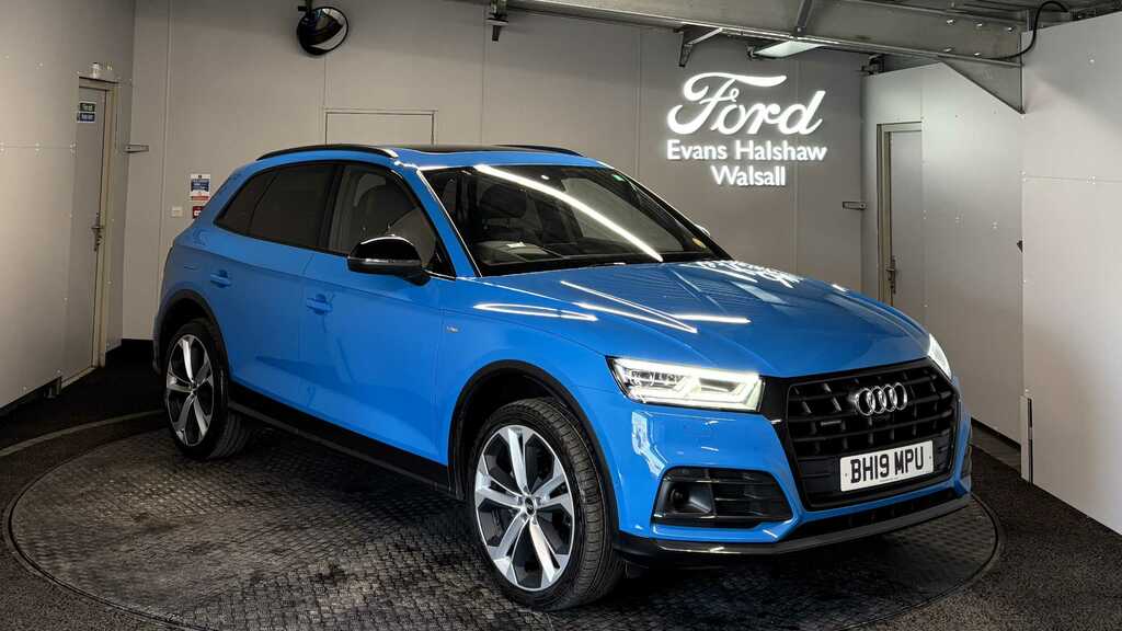 Audi Q5 40 Tdi Quattro Vorsprung S Tronic 2019 Blue