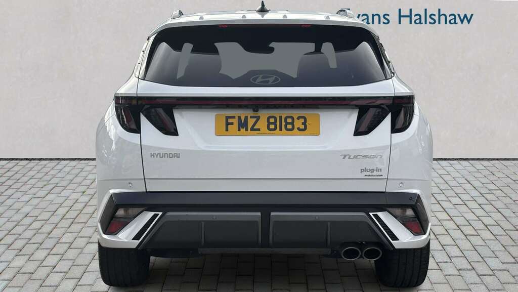 Hyundai Tucson 1.6T Plug-in Hybrid N Line 4Wd 2024 FMZ8183 White #5