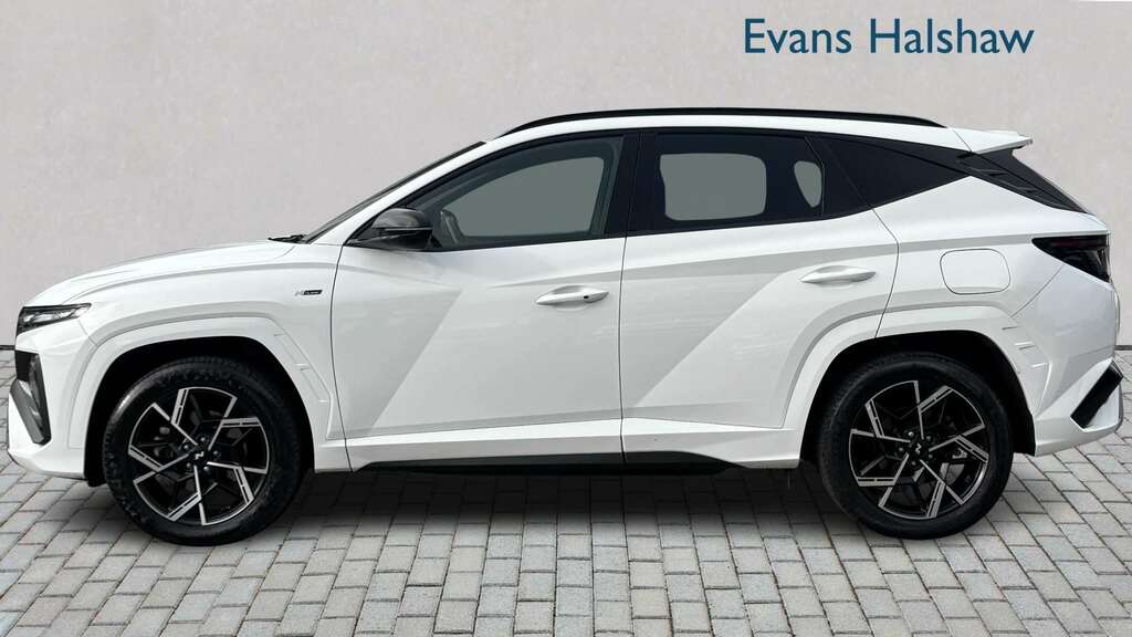 Hyundai Tucson 1.6T Plug-in Hybrid N Line 4Wd 2024 FMZ8183 White #3