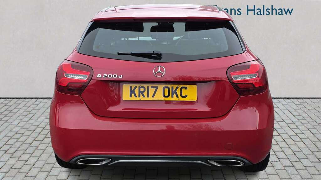 Mercedes-Benz A Class A200d Sport Premium Plus 2017 KR17OKC Red #5