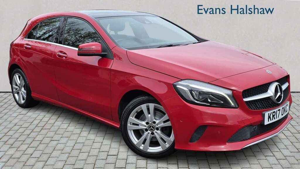 Mercedes-Benz A Class A200d Sport Premium Plus 2017 Red
