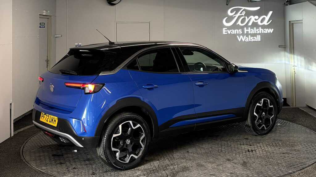 Vauxhall Mokka 1.2 Turbo Ultimate 2022 PF72UKH Blue #5