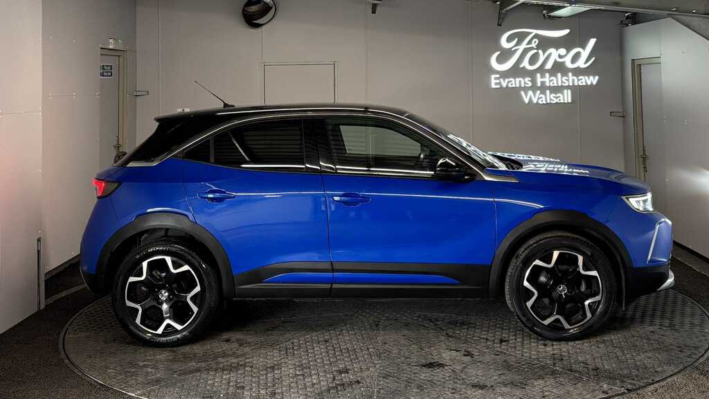Vauxhall Mokka 1.2 Turbo Ultimate 2022 PF72UKH Blue #4