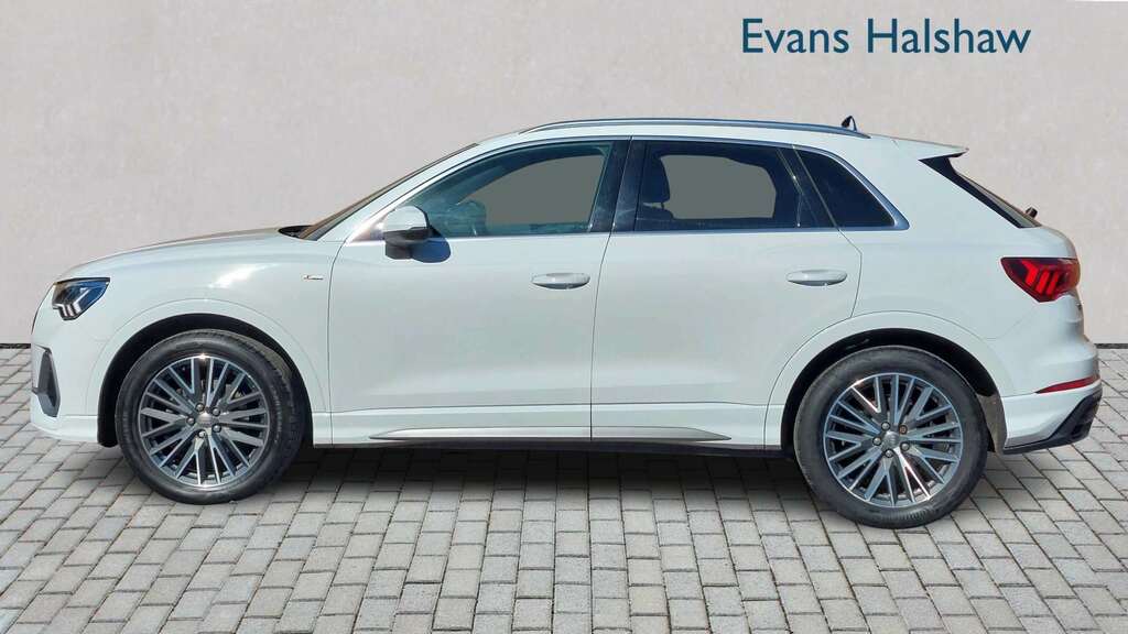 Audi Q3 35 Tfsi S Line S Tronic 2021 LY70BYL White #5