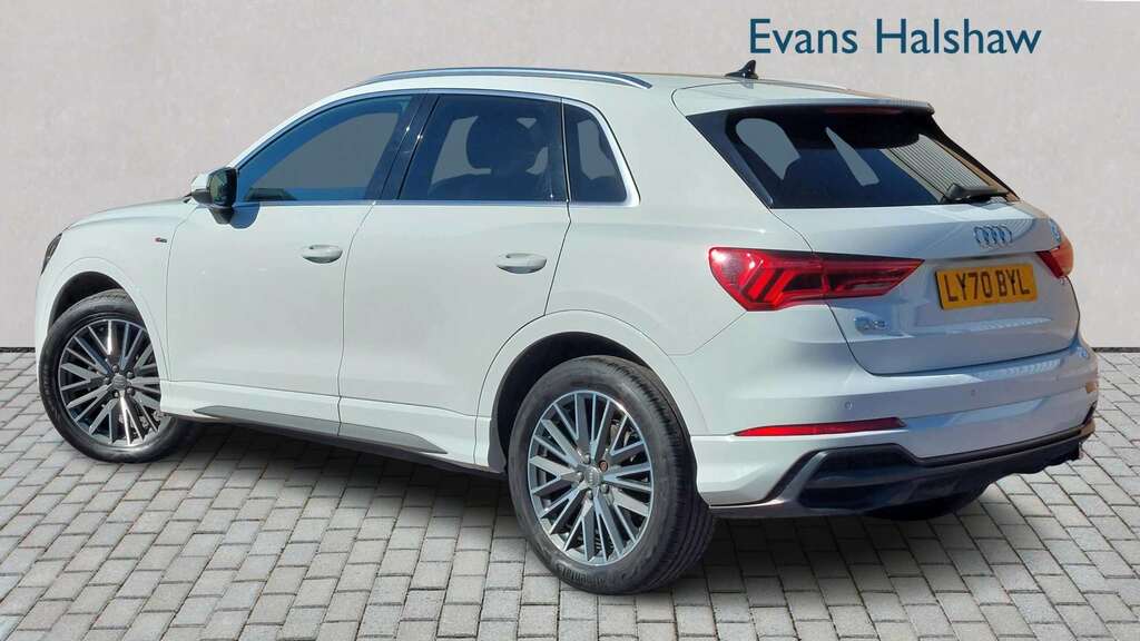 Audi Q3 35 Tfsi S Line S Tronic 2021 LY70BYL White #3