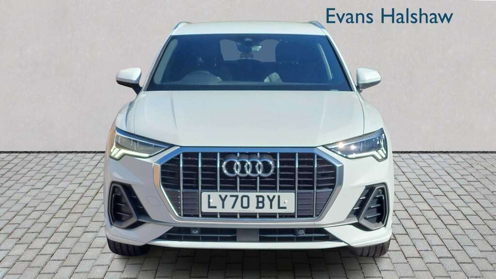 Audi Q3 35 Tfsi S Line S Tronic 2021 LY70BYL White #4