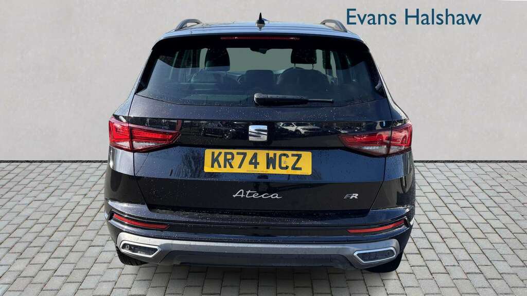 Seat Ateca 1.5 Tsi Evo Fr Dsg 2024 KR74WCZ Black #4