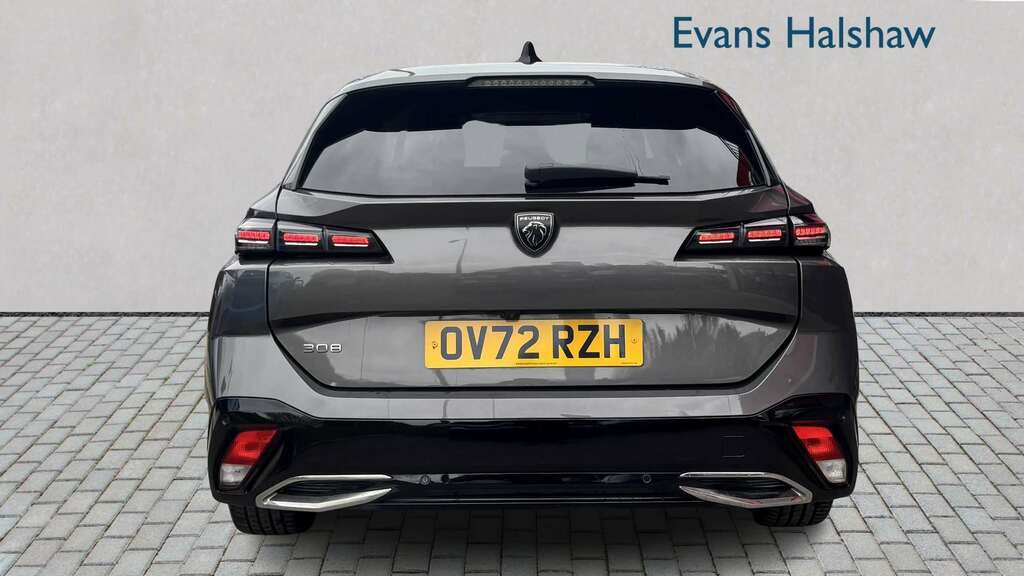 Peugeot 308 1.2 Puretech Allure Eat8 2022 OV72RZH Grey #5