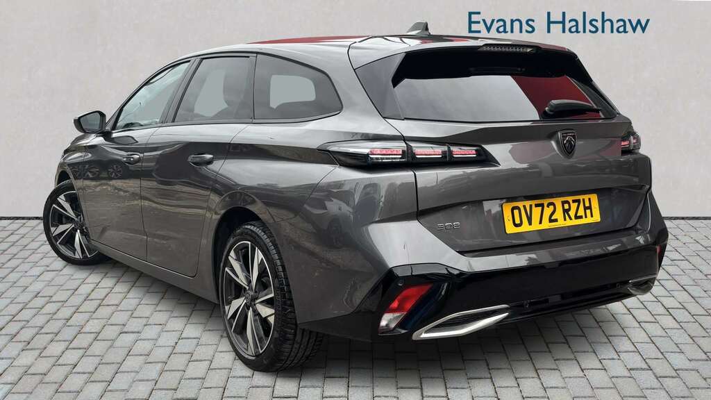 Peugeot 308 1.2 Puretech Allure Eat8 2022 OV72RZH Grey #2