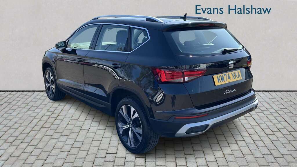 Seat Ateca 1.5 Tsi Evo Se Technology Dsg 2024 KM74XKA Black #2