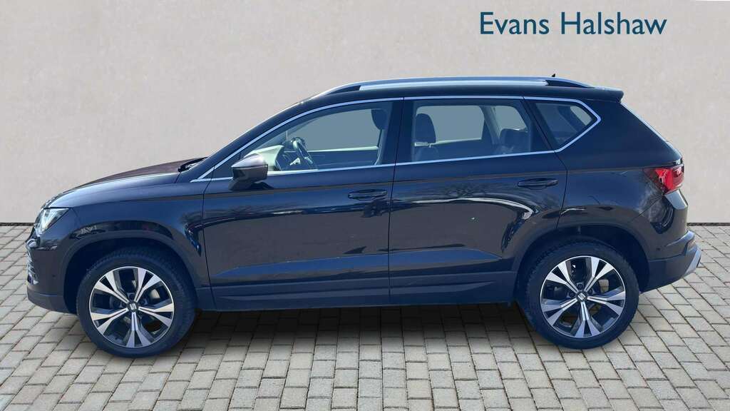 Seat Ateca 1.5 Tsi Evo Se Technology Dsg 2024 KM74XKA Black #3
