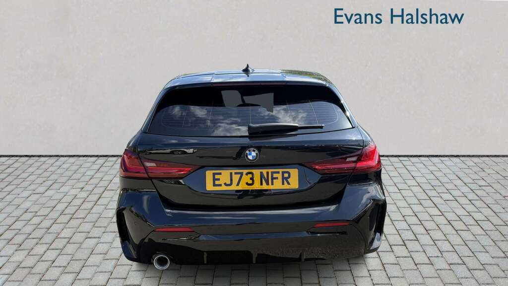 BMW 1 Series 116D M Sport Step Live Cockpit Pro 2023 EJ73NFR Black #5