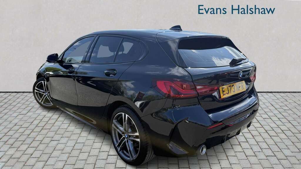 BMW 1 Series 116D M Sport Step Live Cockpit Pro 2023 EJ73NFR Black #2