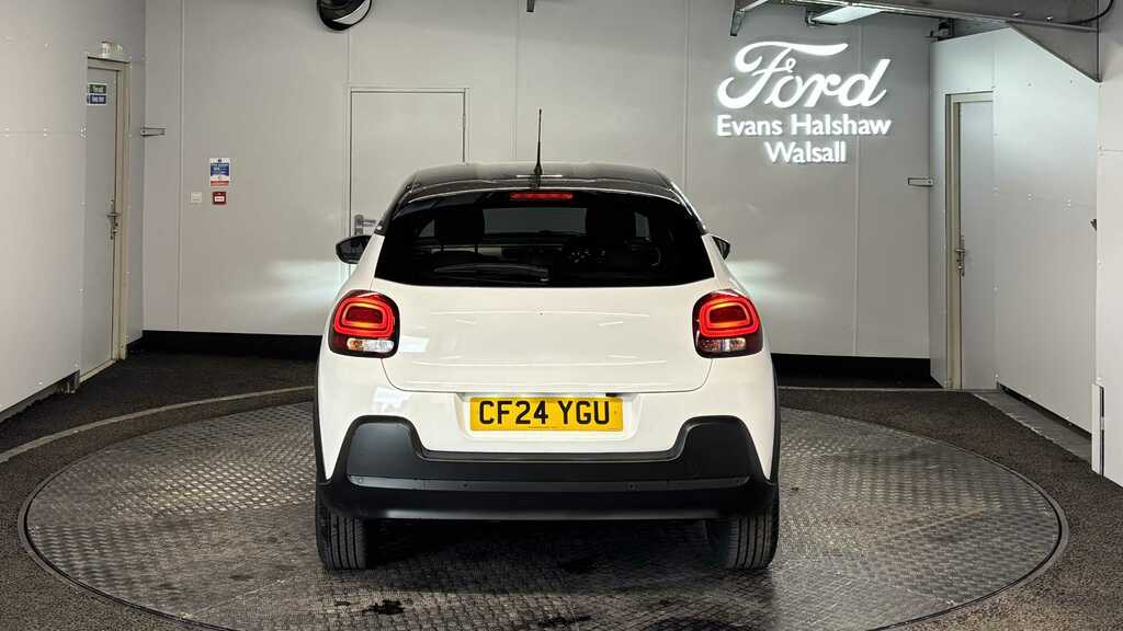 Citroen C3 1.2 Puretech 110 Max 2024 CF24YGU White #6