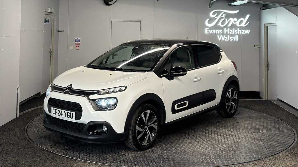 Citroen C3 1.2 Puretech 110 Max 2024 CF24YGU White #3