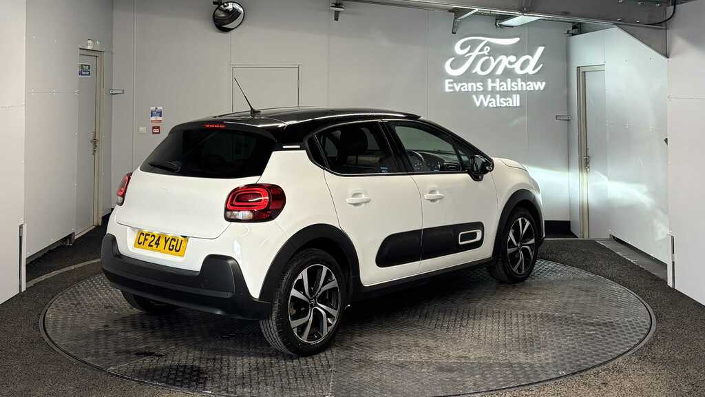Citroen C3 1.2 Puretech 110 Max 2024 CF24YGU White #5