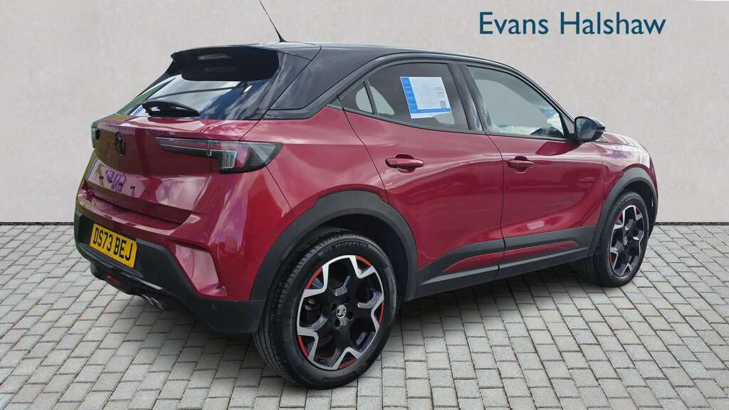 Vauxhall Mokka 1.2 Turbo 136 Gs 2023 DS73BEJ Red #3