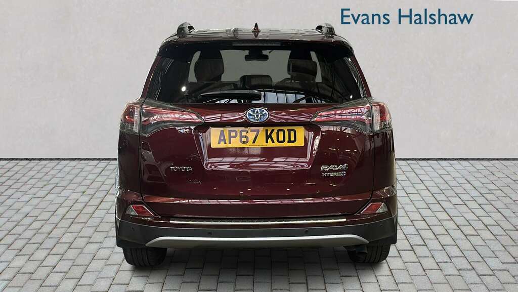 Toyota Rav 4 2.5 Vvt-i Hybrid Excel Tss Cvt Nav 2017 AP67KOD Red #4