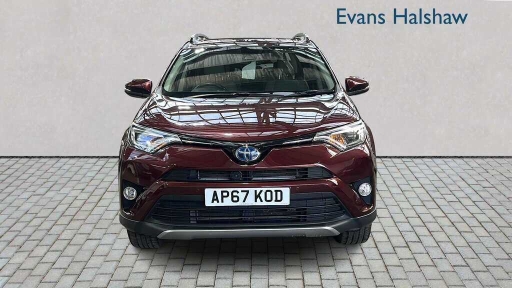 Toyota Rav 4 2.5 Vvt-i Hybrid Excel Tss Cvt Nav 2017 AP67KOD Red #3