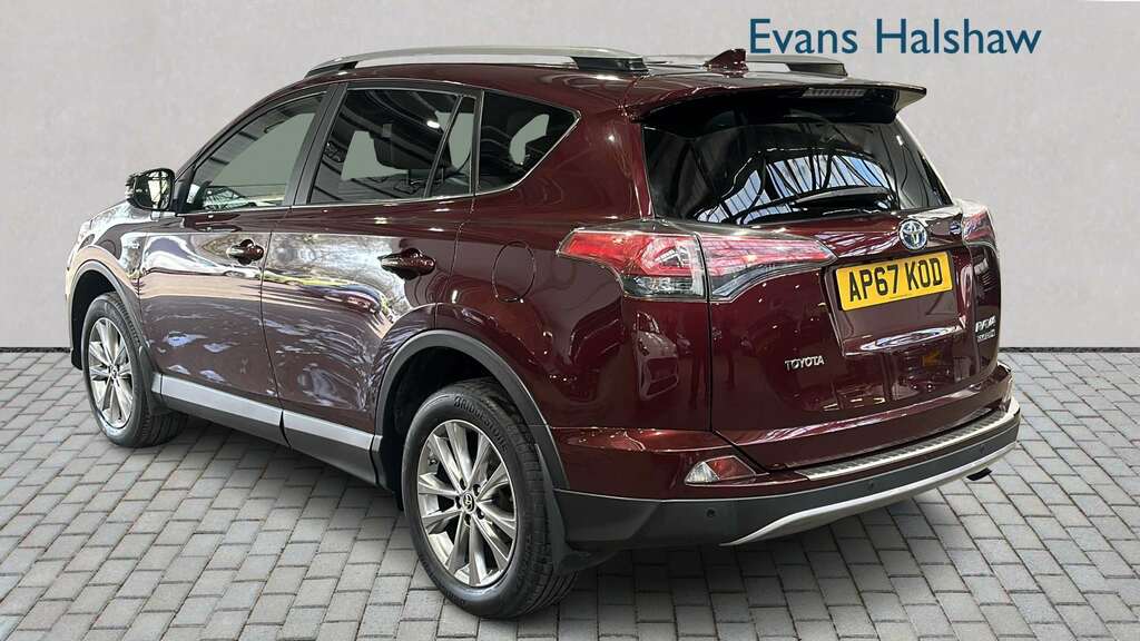 Toyota Rav 4 2.5 Vvt-i Hybrid Excel Tss Cvt Nav 2017 AP67KOD Red #2