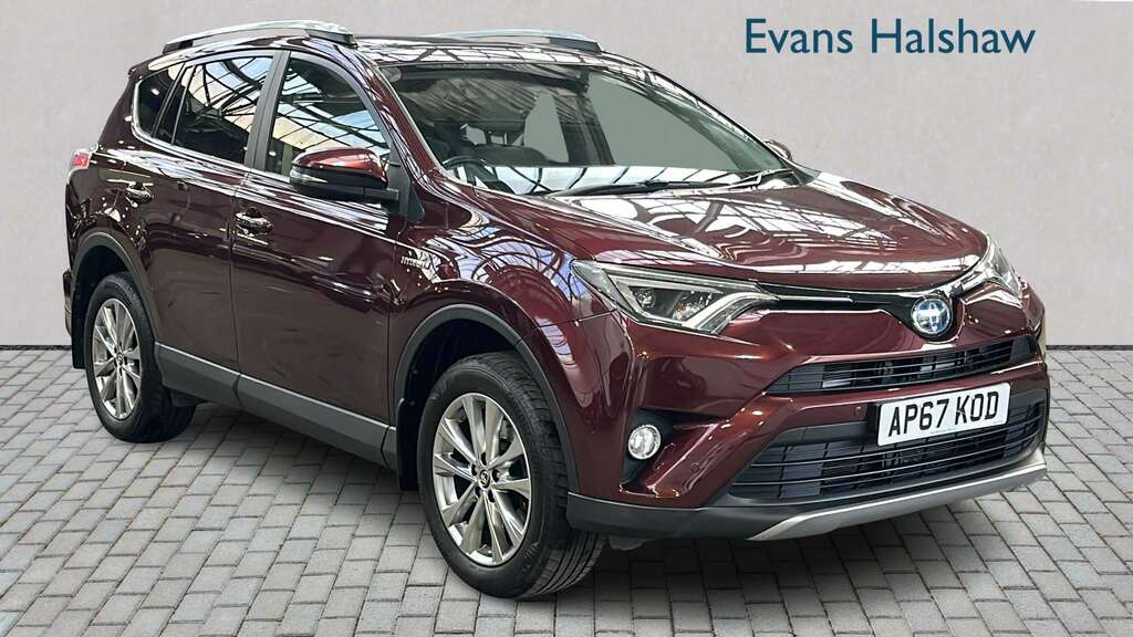 Toyota Rav 4 2.5 Vvt-i Hybrid Excel Tss Cvt Nav 2017 Red