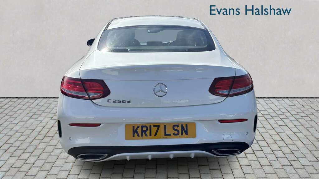 Mercedes-Benz C Class C250d Amg Line Premium Plus 2017 KR17LSN White #5