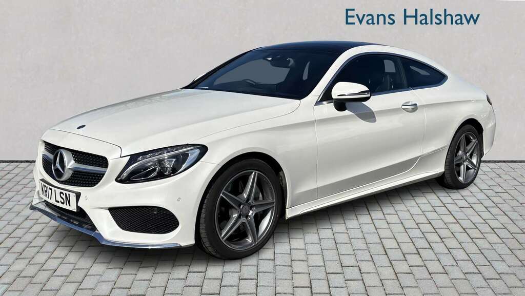 Mercedes-Benz C Class C250d Amg Line Premium Plus 2017 KR17LSN White #3