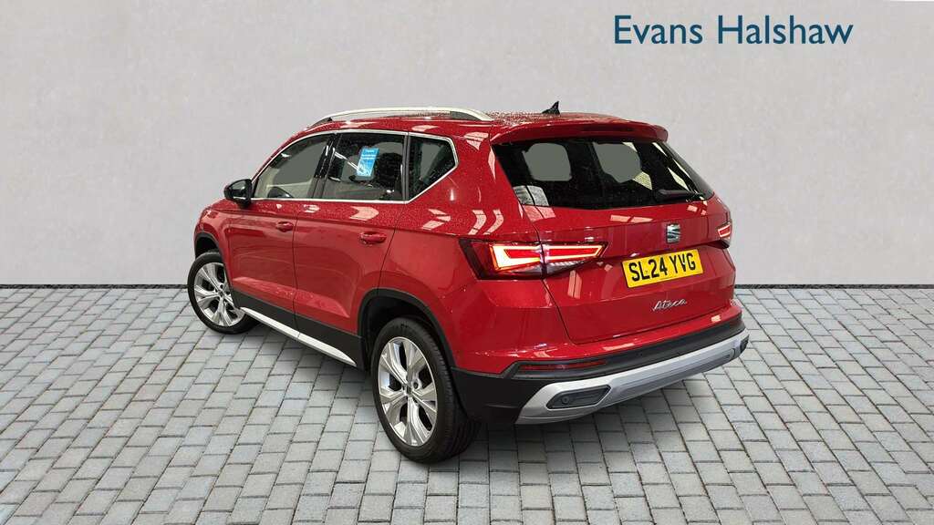 Seat Ateca 1.5 Tsi Evo Xperience Dsg 2024 SL24YVG Red #3