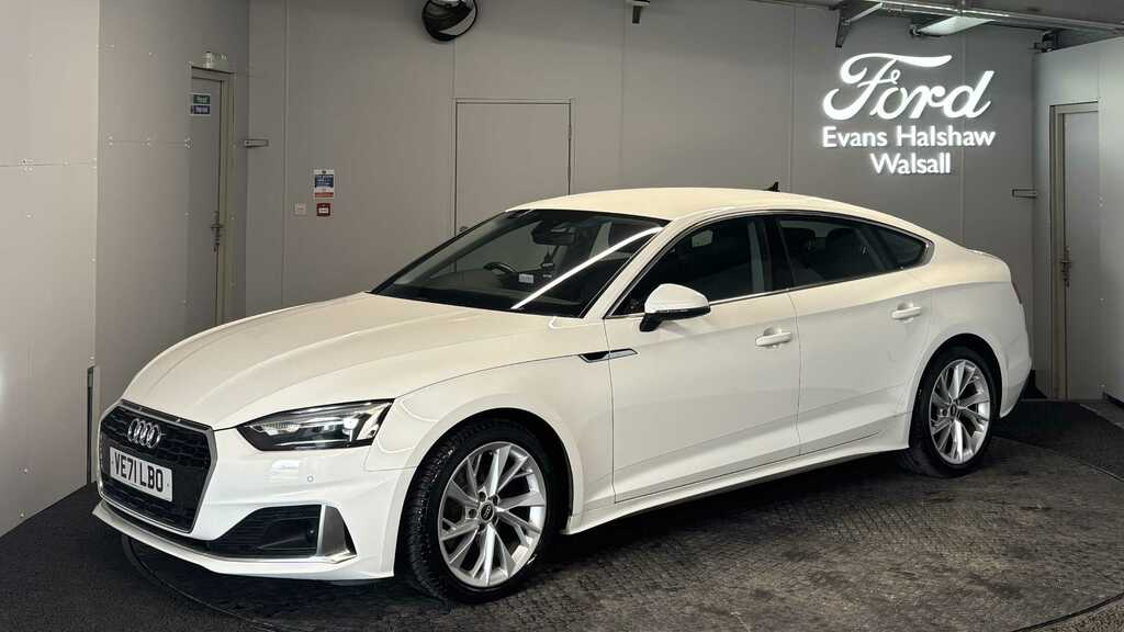 Audi A5 35 Tdi Sport S Tronic 2022 VE71LBO White #3