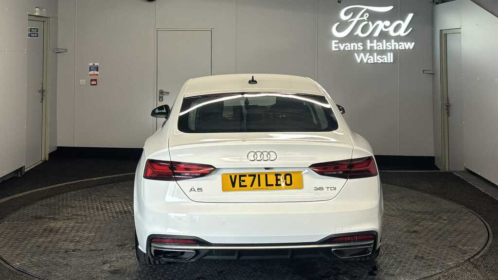 Audi A5 35 Tdi Sport S Tronic 2022 VE71LBO White #6