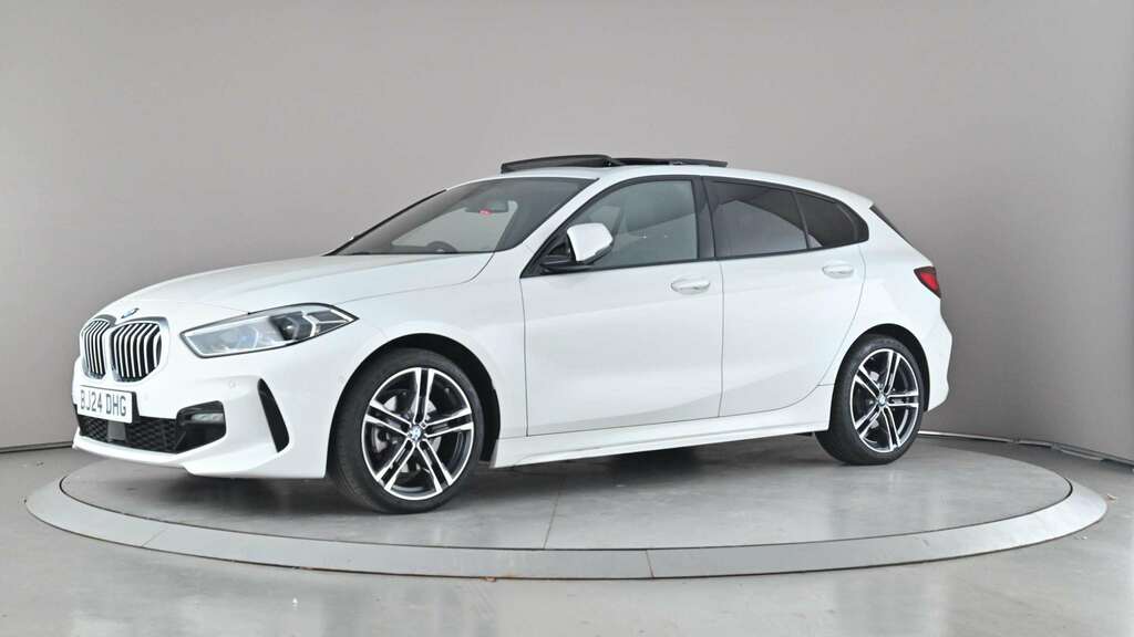 BMW 1 Series 118I 136 M Sport Step Lcp 2024 BJ24DHG White #3