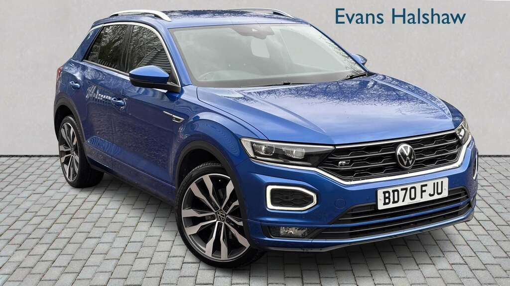 Volkswagen T-Roc 1.5 Tsi Evo R-line Dsg 2021 Blue