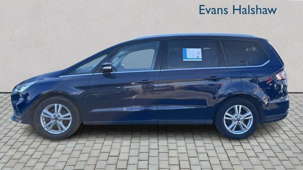 Ford Galaxy 2.5 Fhev 190 Titanium Cvt 2022 YR72KPP Blue #3