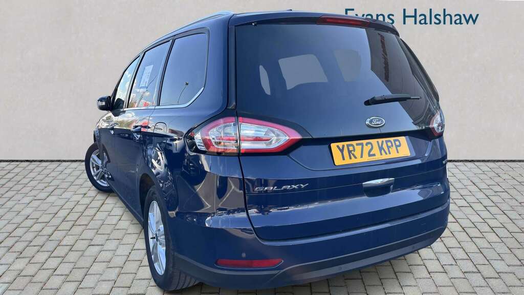 Ford Galaxy 2.5 Fhev 190 Titanium Cvt 2022 YR72KPP Blue #2