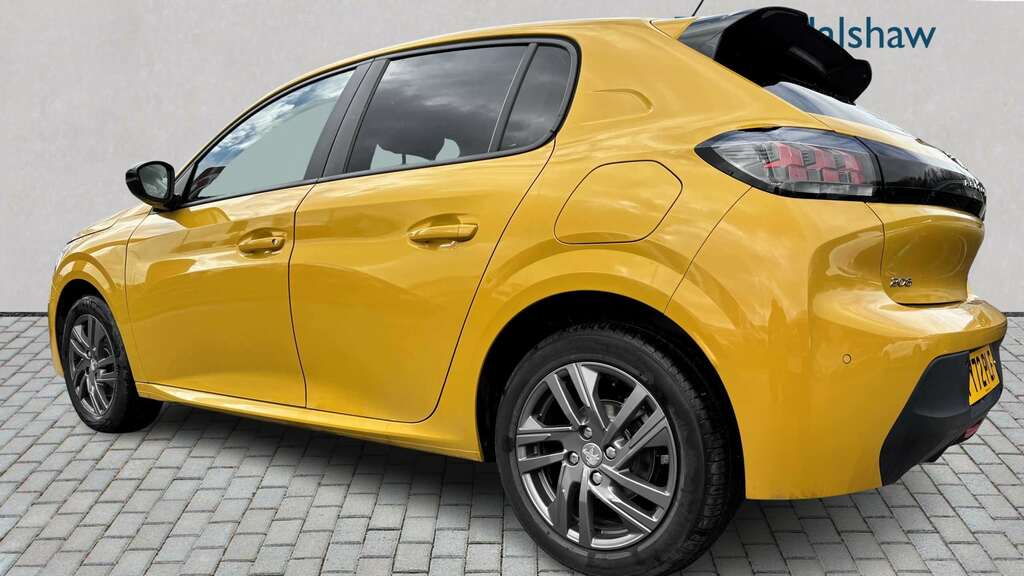 Peugeot 208 1.2 Puretech 100 Active Premium Eat8 2022 FY72PLF Yellow #5