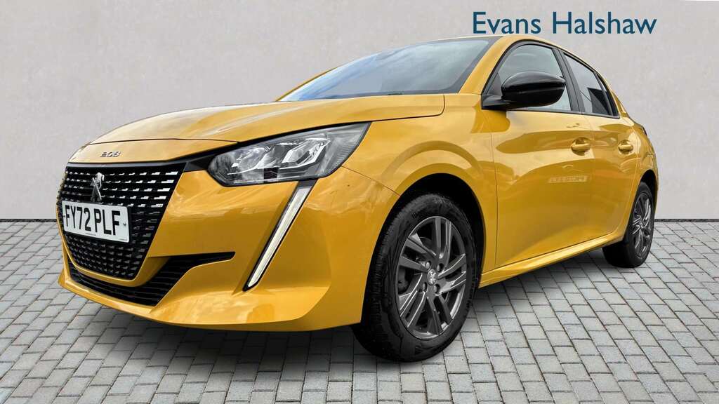 Peugeot 208 1.2 Puretech 100 Active Premium Eat8 2022 FY72PLF Yellow #3
