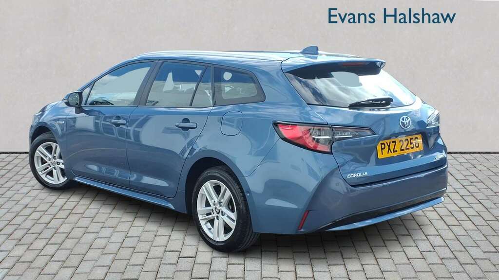 Toyota Corolla 1.8 Vvt-i Hybrid Icon Tech Cvt 2021 PXZ2256 Blue #2