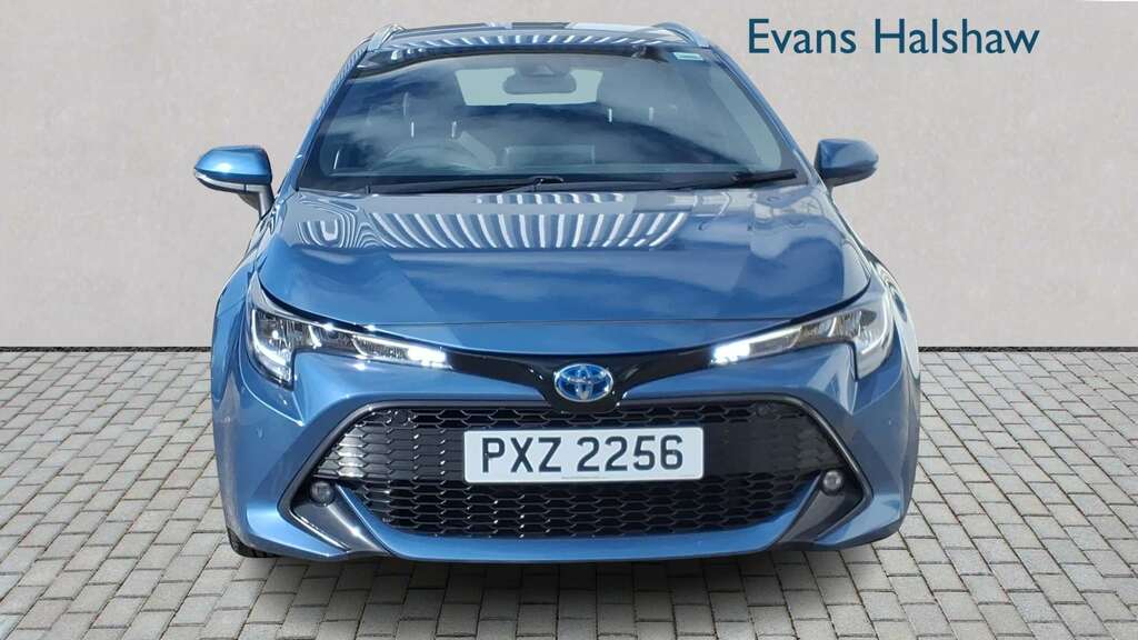 Toyota Corolla 1.8 Vvt-i Hybrid Icon Tech Cvt 2021 PXZ2256 Blue #4