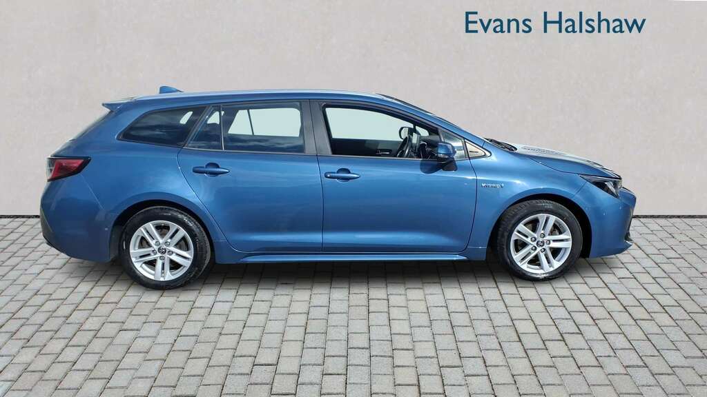 Toyota Corolla 1.8 Vvt-i Hybrid Icon Tech Cvt 2021 PXZ2256 Blue #3