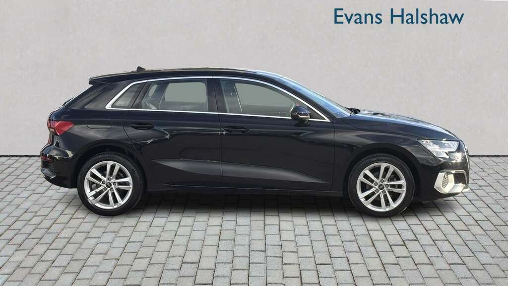 Audi A3 30 Tfsi Sport 2023 GF73YYG Black #4