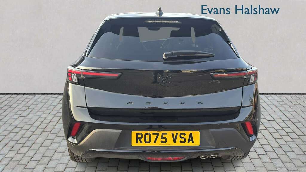 Vauxhall Mokka 1.2 Turbo 136 Ultimate 2025 RO75VSA Black #5